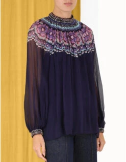 Zimmermann | Celestial Gemini Daisy Blouse - Gemini Daisy -Hot Sale Clothing Store 5.4648tcel.gmd .gemini daisy detail1