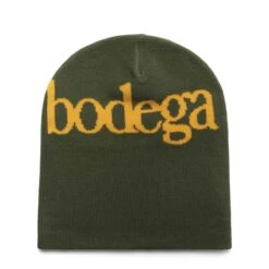 SERIF BEANIE -Hot Sale Clothing Store BodegaSERIFBEANIEOLIVEOSBDGA AW22 302 0003 5