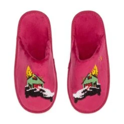 HOUSE SLIPPERS -Hot Sale Clothing Store FuckingAwesomeHOUSESLIPPERSREDSMFA HO22 195 4