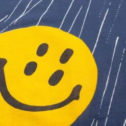 FASTCOLOR SELVEDGE BANDANA (RAIN SMILE) -Hot Sale Clothing Store KapitalFASTCOLORSELVEDGEBANDANARAINSMILENAVYO SEK 1038 4