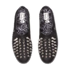 Keds X MAISIE WILEN STUDDED MULE -Hot Sale Clothing Store KedsxMaisieWilenStuddedMuleBLACKWF66793 4