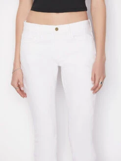 Frame Denim | Le Garcon - Blanc -Hot Sale Clothing Store LGJ009 BLANC FRSU22EC WOMENS DAY 06 0014HR