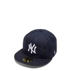 NEW ERA 59FIFTY NEW YORK YANKEES SWIRL FITTED CAP -Hot Sale Clothing Store NewEra5950MLBSWIRL12763NEYYANOTCNAVY760288103 2