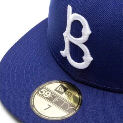 NEW ERA 59FIFTY BROOKLYN DODGERS (1955) LOGO HISTORY FITTED CAP -Hot Sale Clothing Store NewEraLOGOHISTORY595010159BROOKLYNDODGERS 1955 ROYALBLUE760244520 4