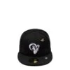 NEW ERA PAPER PLANES X LA RAMS 59FIFTY FITTED HAT -Hot Sale Clothing Store NewEraPAPERPLANESXLARAMSBLACK7170018 1