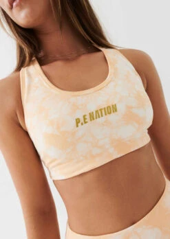 P.E Nation | React Sports Bra - Golden Sand -Hot Sale Clothing Store PENATION Q2 APR22 MAY22 TASH GALGUT S07 098 800x 0de96bce 9322 4e30 b2ca f4561cda2cf8
