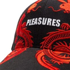 Pleasures X PLAYBOY TAILS 6 PANEL HAT -Hot Sale Clothing Store PleasuresXPLAYBOYTAILS6PANELHATBLACKOSP22PB047 BLACK 4