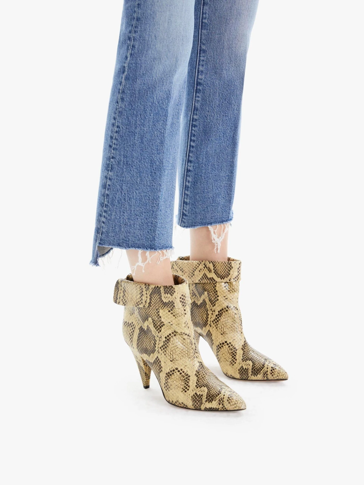 Mother Denim | The Insider Crop Step Fray - Scenic Route 6 Mother Denim | The Insider Crop Step Fray - Scenic Route - Image 4