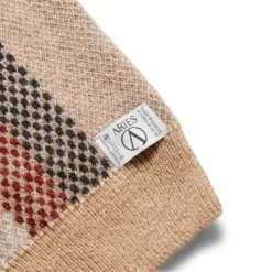 Aries JOHNNY PLAID CARDIGAN -Hot Sale Clothing Store ariesJOHNNYPLAIDCARDIGANBEIGEMFTAR20025 5