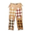 PONY CALICO QUILT TROUSERS -Hot Sale Clothing Store bodePONYCALICOQUILTTROUSERSBROWNMULTI32MRBT000031 1