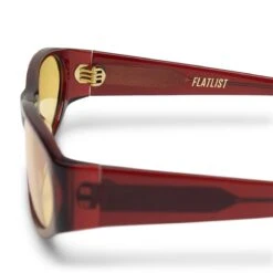 EDDIE KYU -Hot Sale Clothing Store flatlistEDDIEKYUMAROONCRYSTALSOLIDYELLOWOS013383 4