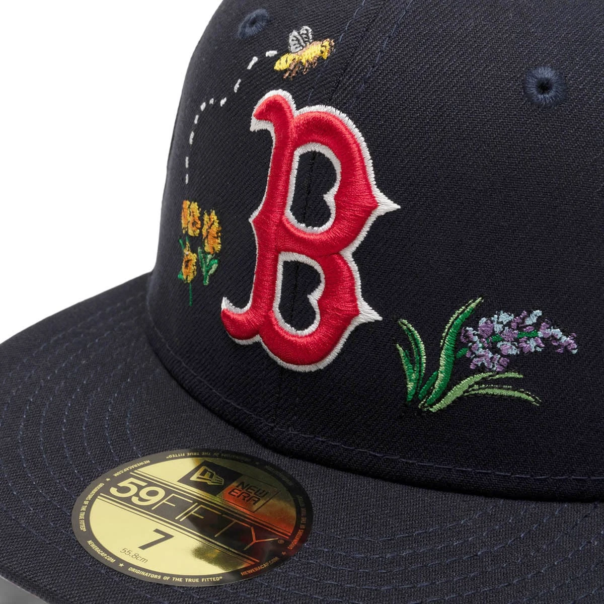 NEW ERA 59FIFTY BOSTON RED SOX WATERCOLOR FLORAL FITTED CAP 6 NEW ERA 59FIFTY BOSTON RED SOX WATERCOLOR FLORAL FITTED CAP - Image 4