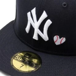 NEW ERA 59FIFTY NEW YORK YANKEES TEAM HEART FITTED CAP -Hot Sale Clothing Store neweraTEAMHEART595010112NEYYANOTCNAVY760243662 4