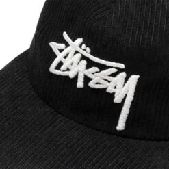 Stüssy CORDUROY TRUCKER CAP -Hot Sale Clothing Store stussyCORDUROYTRUCKERCAPBLACKOS1311068 4