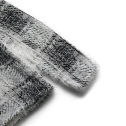 Stüssy HAIRY PLAID CARDIGAN -Hot Sale Clothing Store stussyHAIRYPLAIDCARDIGANWHITES117169 3