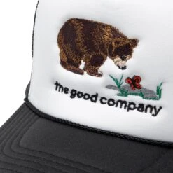 BEAR TRUCKER HAT -Hot Sale Clothing Store thegoodcompanyBearTruckerHatBlackOSTGCFA22 027 4