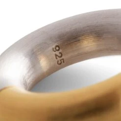 Tom Wood CHUNKY EAR CUFF SATIN DUO M -Hot Sale Clothing Store tomwoodCHUNKYEARCUFFSATINDUOM925STERLINESILVER9KGOLDOSE10421MTNA02S925 9K 6